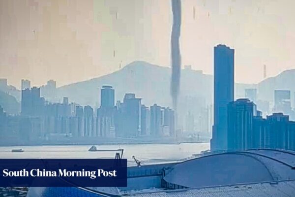 Waterspout spotted over Hong Kong’s Victoria Harbour: weather forecaster