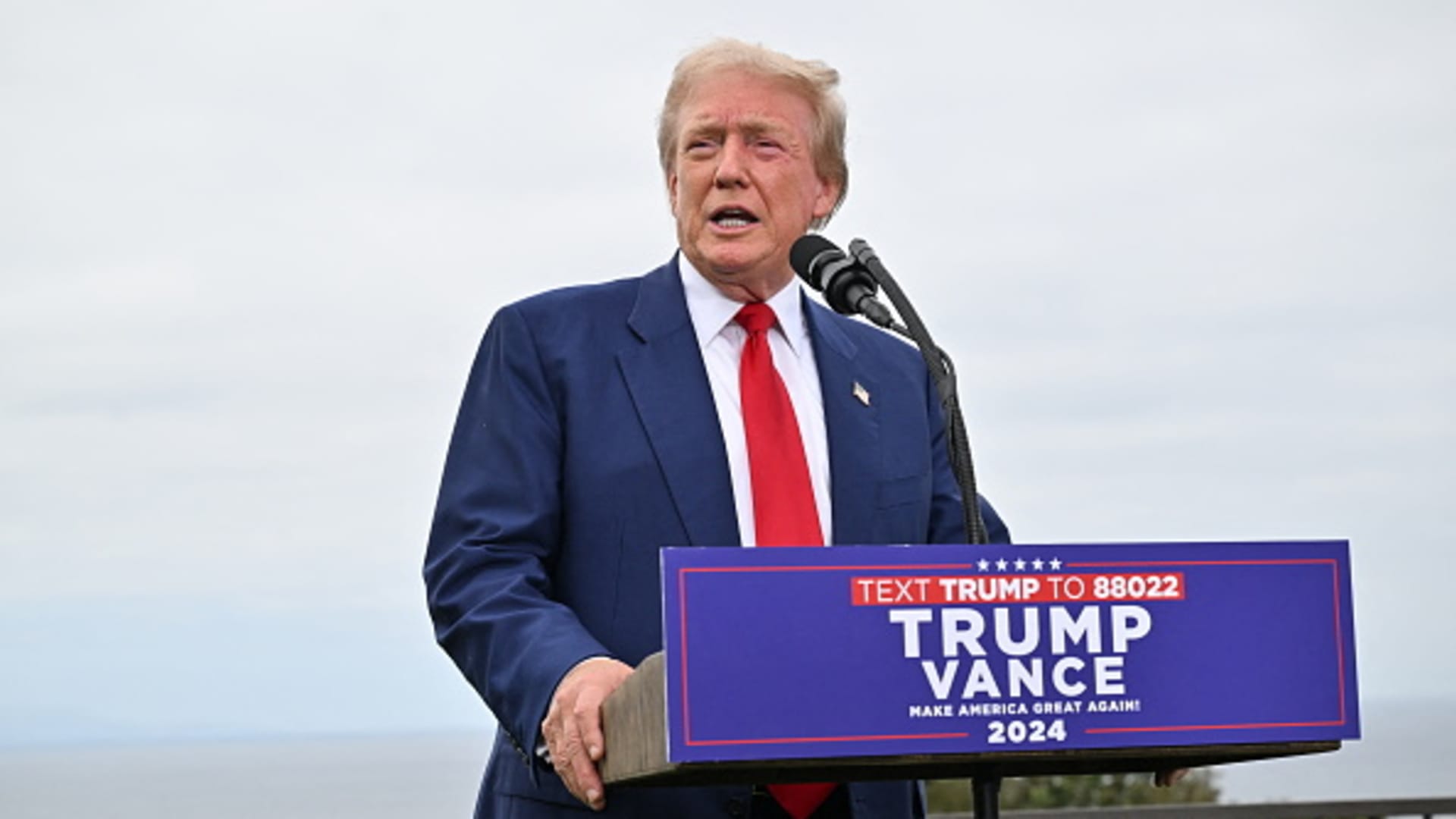 DJT shares soar 25% as Trump says 'I'm not selling' stake
