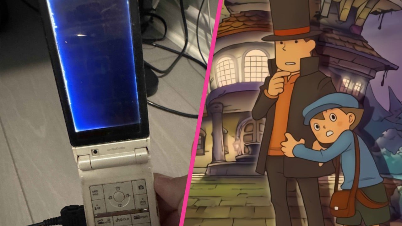 After Surviving A House Fire, This Mobile Phone Has Helped Fully Preserve A Lost Professor Layton Game