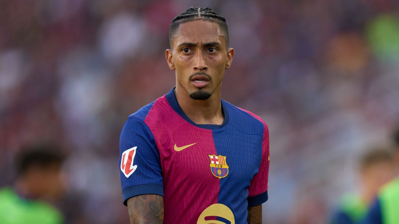 Barcelona's Raphinha: Psychologists needed for all players
