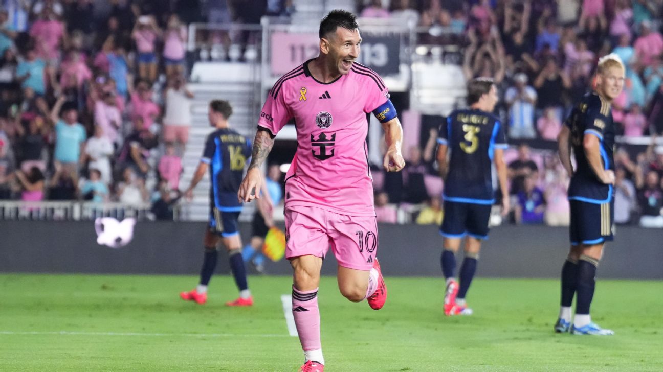 Lionel Messi minutes to be managed by Inter Miami - Martino