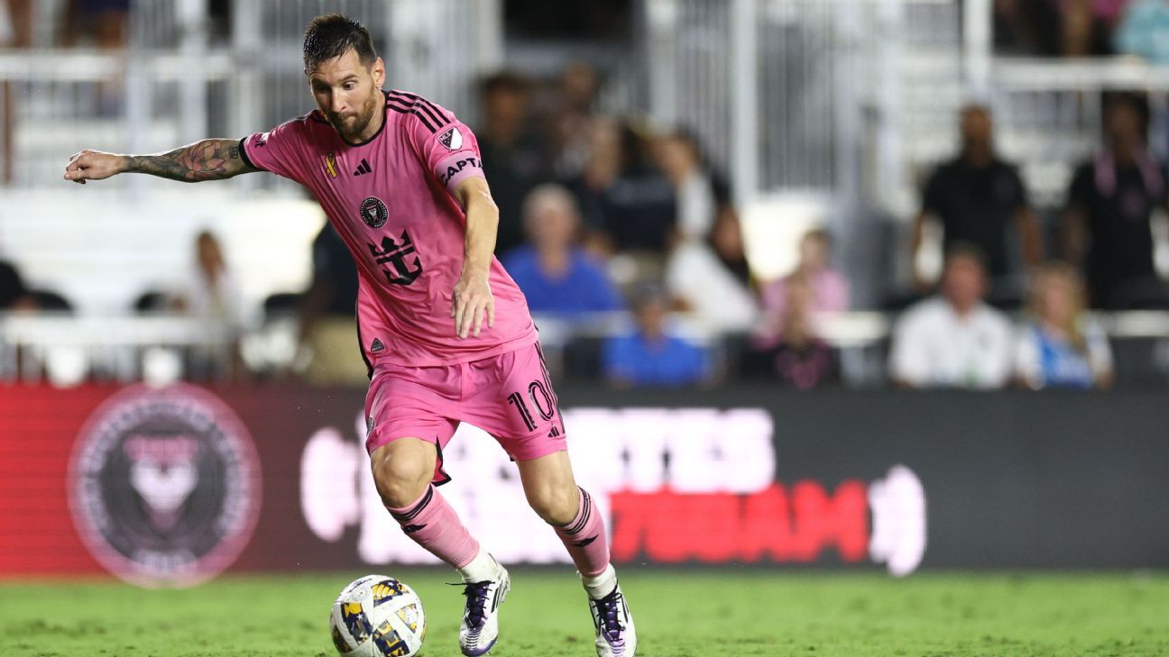 Messi nets 15th goal in 16 league games as Inter Miami extends unbeaten run