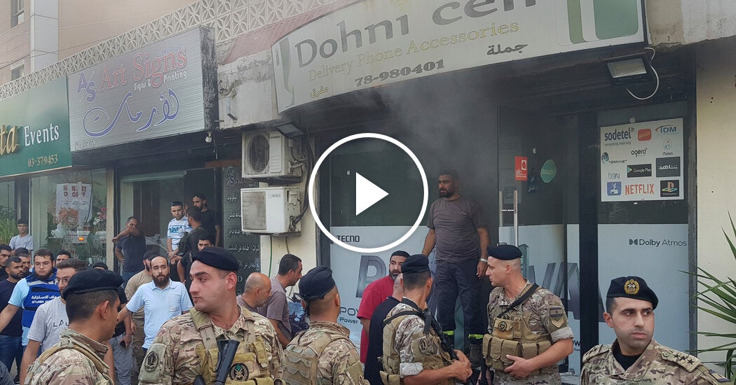 More Wireless Devices Explode in Lebanon