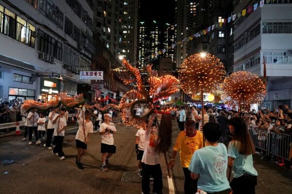Hong Kong youth carry forward city’s 145-year-old Fire Dragon Dance | WTAQ News Talk | 97.5 FM · 1360 AM