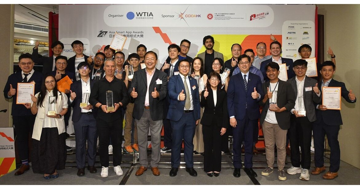 Hong Kong Smart Apps Shine in Asia Smart App Awards 2024