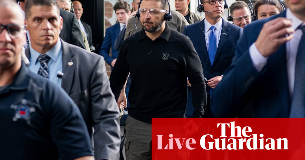 Russia-Ukraine war live: Volodymyr Zelenskyy says ending war at Ukraine’s expense is ‘unacceptable’ | Ukraine