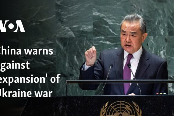 China warns against ‘expansion’ of Ukraine war China warns against 'expansion' of Ukraine war