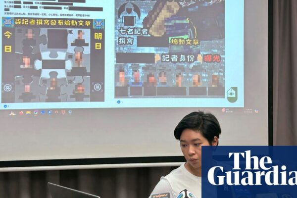 Hong Kong journalists harassed in ‘systemic and organised attack’ | Hong Kong Hong Kong journalists harassed in ‘systemic and organised attack’ | Hong Kong