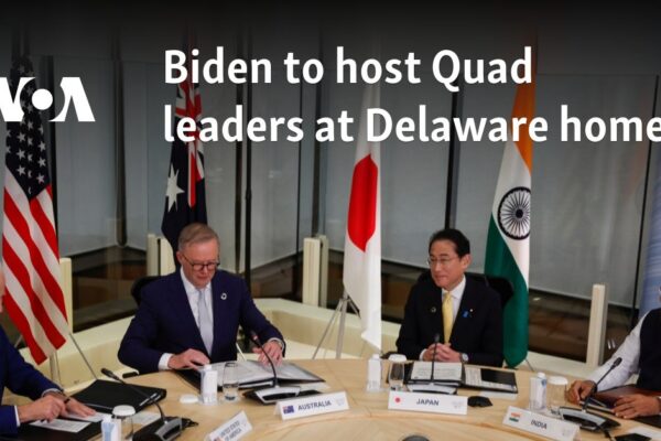 Biden to host Quad leaders at Delaware home