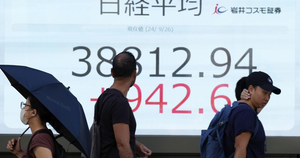 Stock market today: Asian markets rally again as China ramps up support for its economy | National News