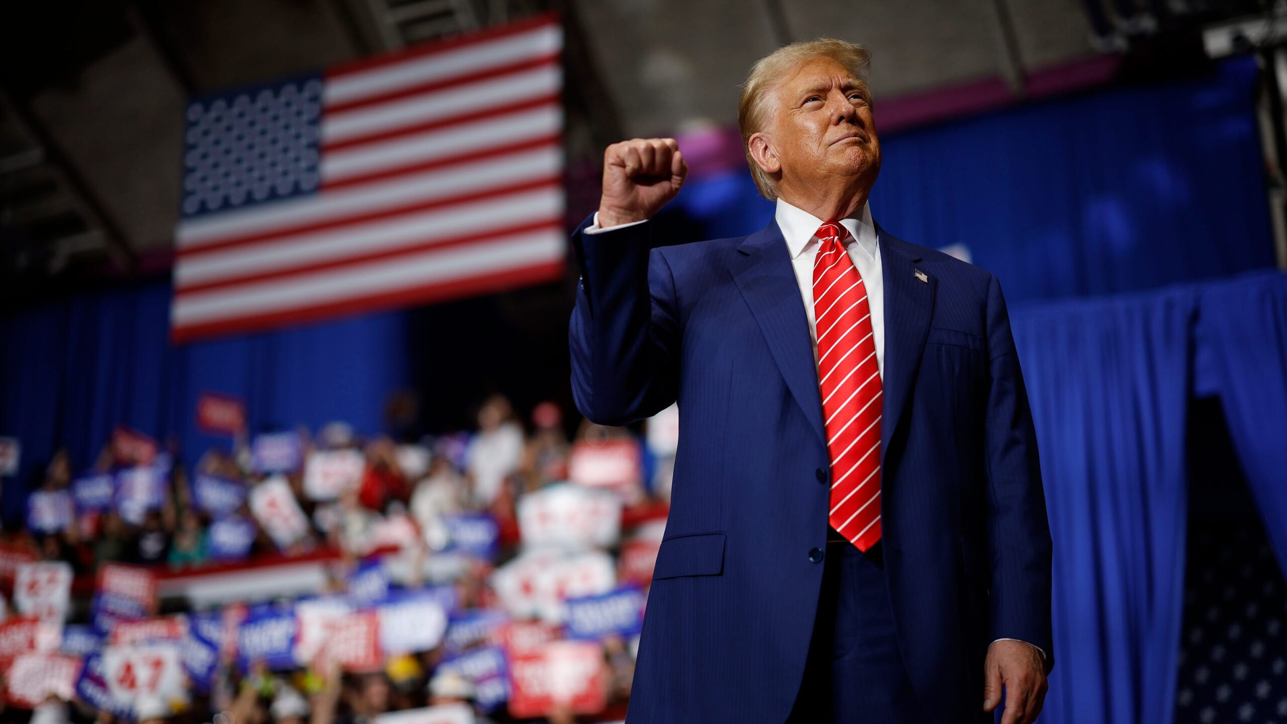 Trump is safe after shots fired in his vicinity, campaign says