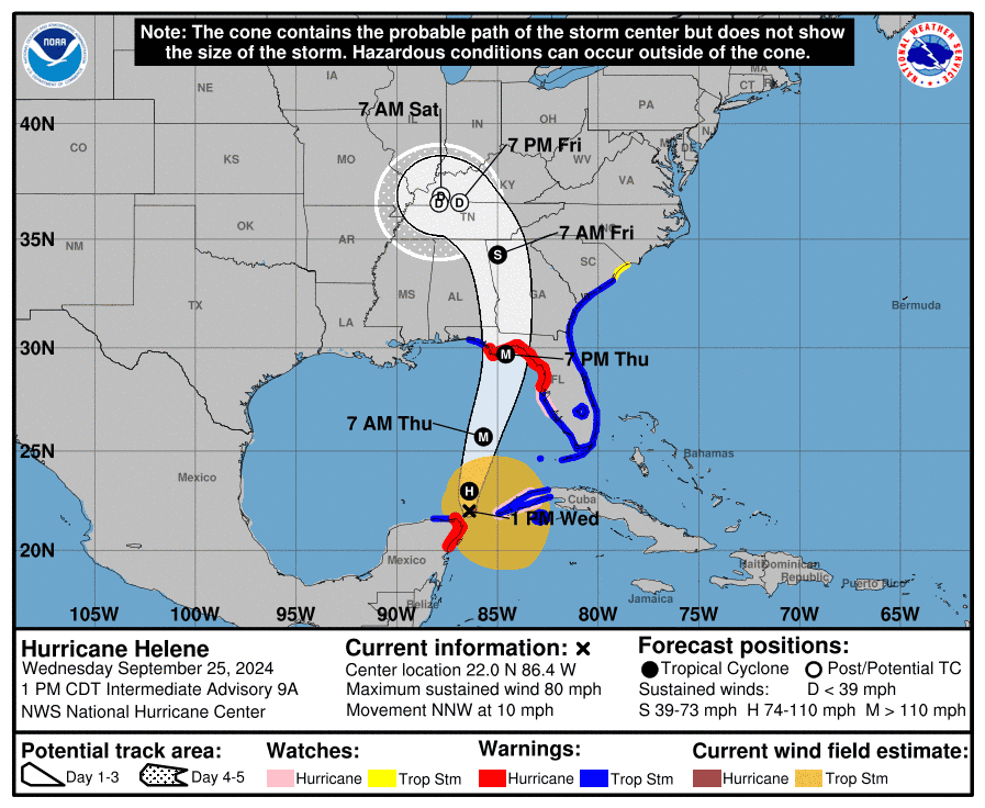 Santa Rosa joins Escambia County in closing school Thursday for Hurricane Helene