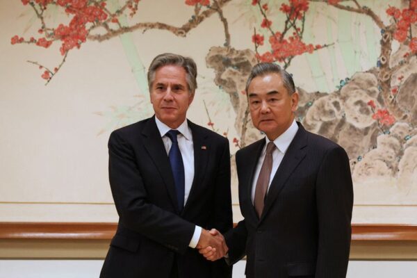 U.S. Secretary of State Antony J. Blinken meets China