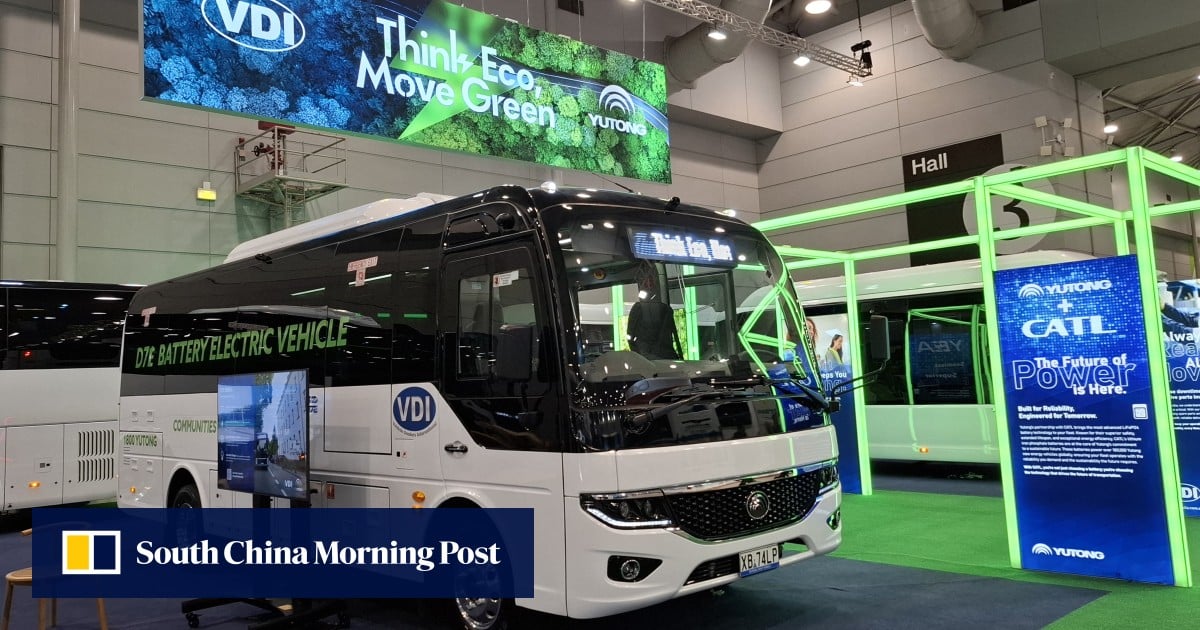 China’s Yutong, world’s top electric-bus maker, touts new technology as exports grow