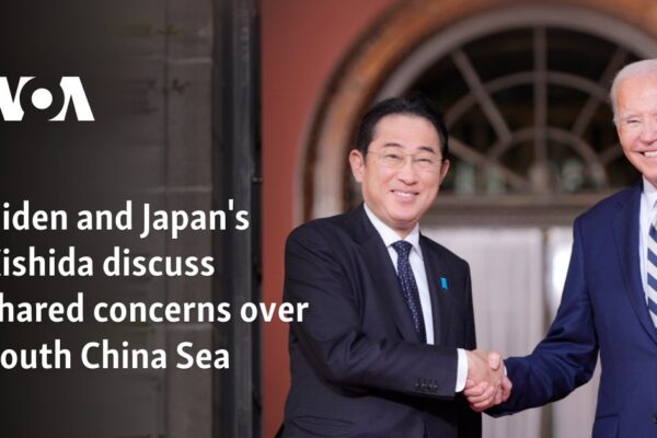 Biden and Japan's Kishida discuss shared concerns over South China Sea