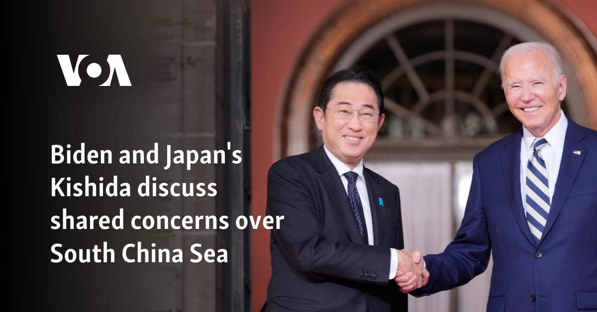 Biden and Japan's Kishida discuss shared concerns over South China Sea