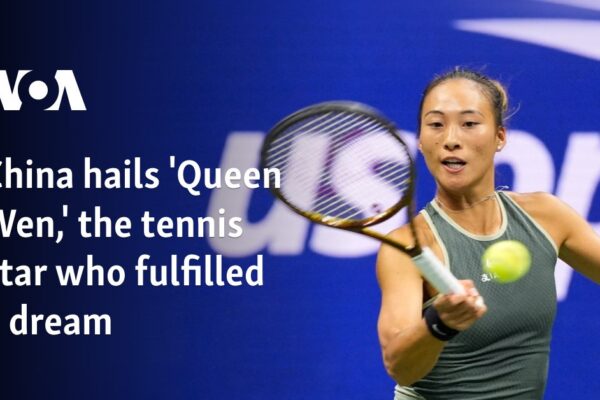 China hails 'Queen Wen,' the tennis star who fulfilled a dream