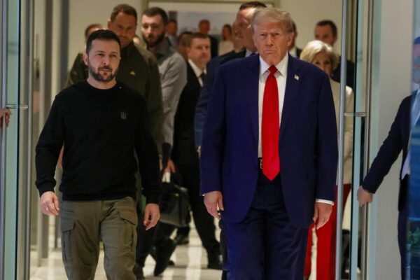 Trump meets with Ukraine president Zelenskyy at Trump Tower