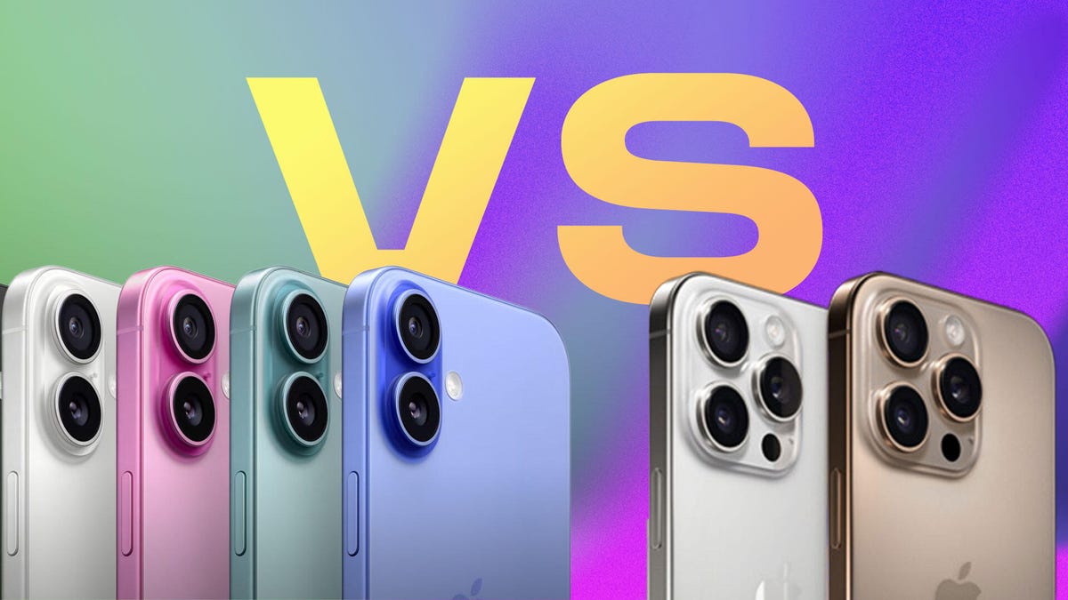iPhone 16 vs iPhone 16 Pro