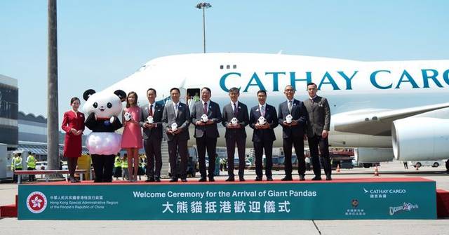 Jockey Club welcomes new giant pandas and supports enhancement of their habitat at Ocean Park