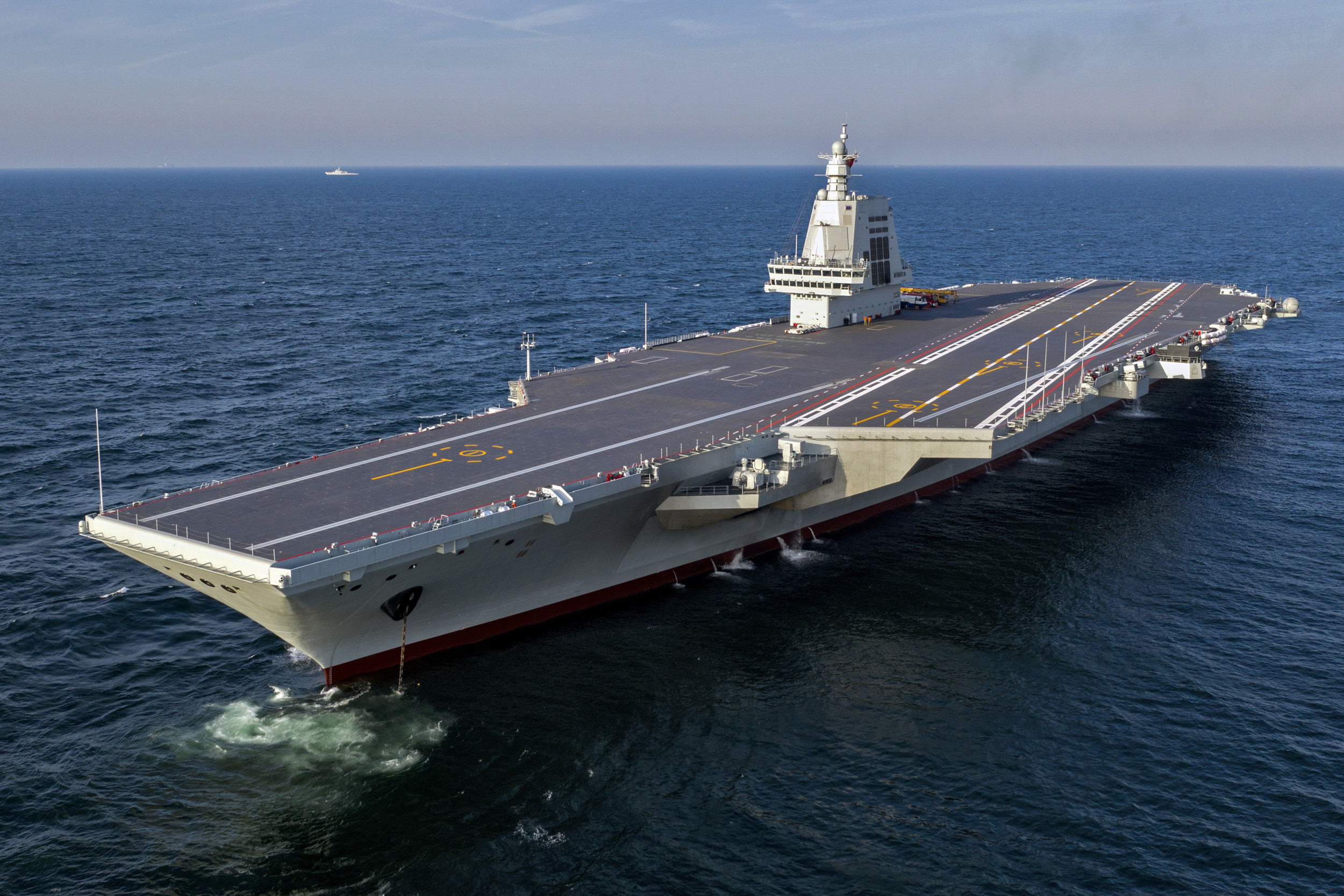 China Aircraft Carrier Returns from Sea Trial