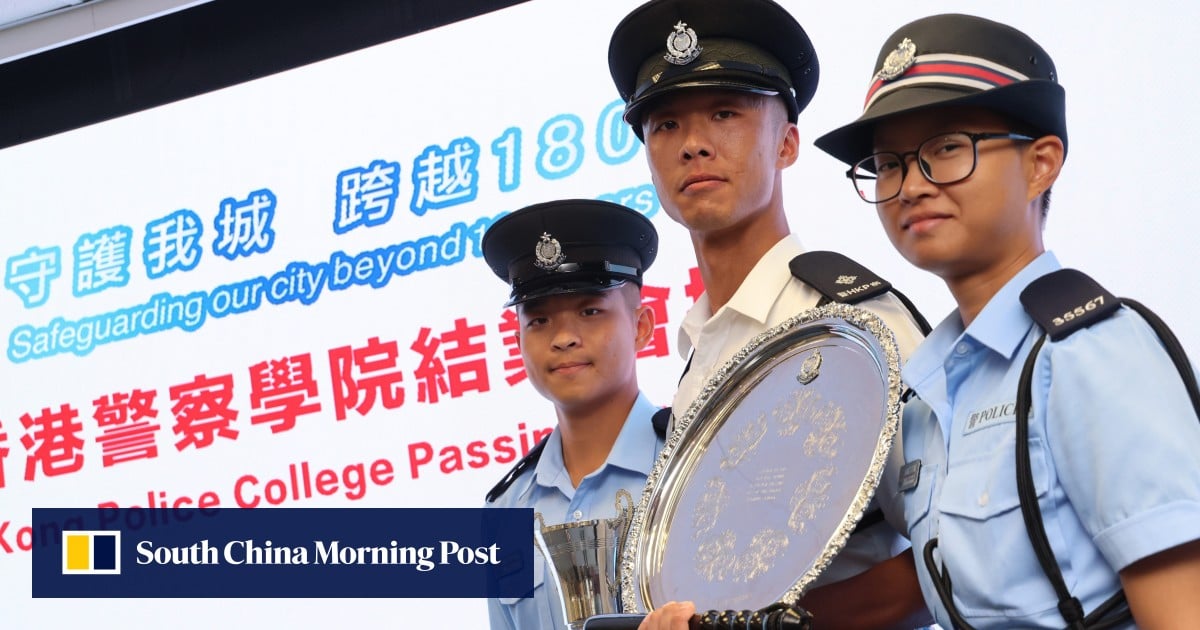 Hong Kong police graduates find ‘meaning’ in new career, hope to ‘serve whole city’