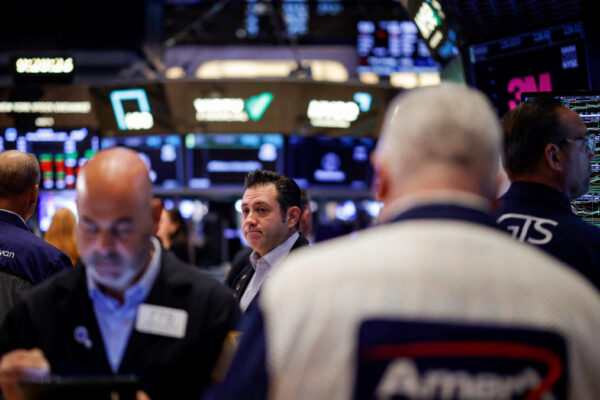 Stocks open little changed after Dow, S&P 500 records