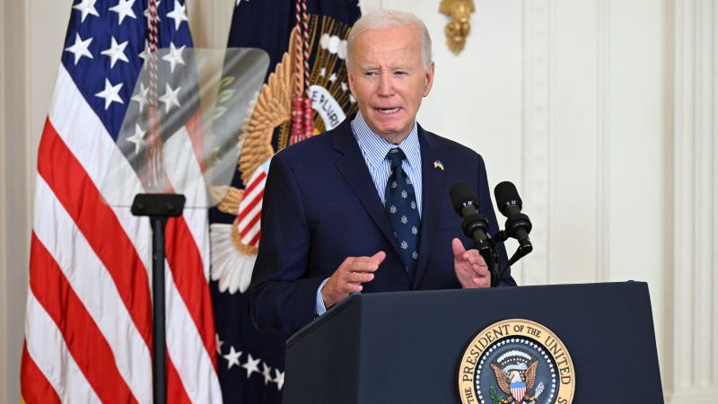 Biden and Harris tout administration’s efforts to curb gun violence