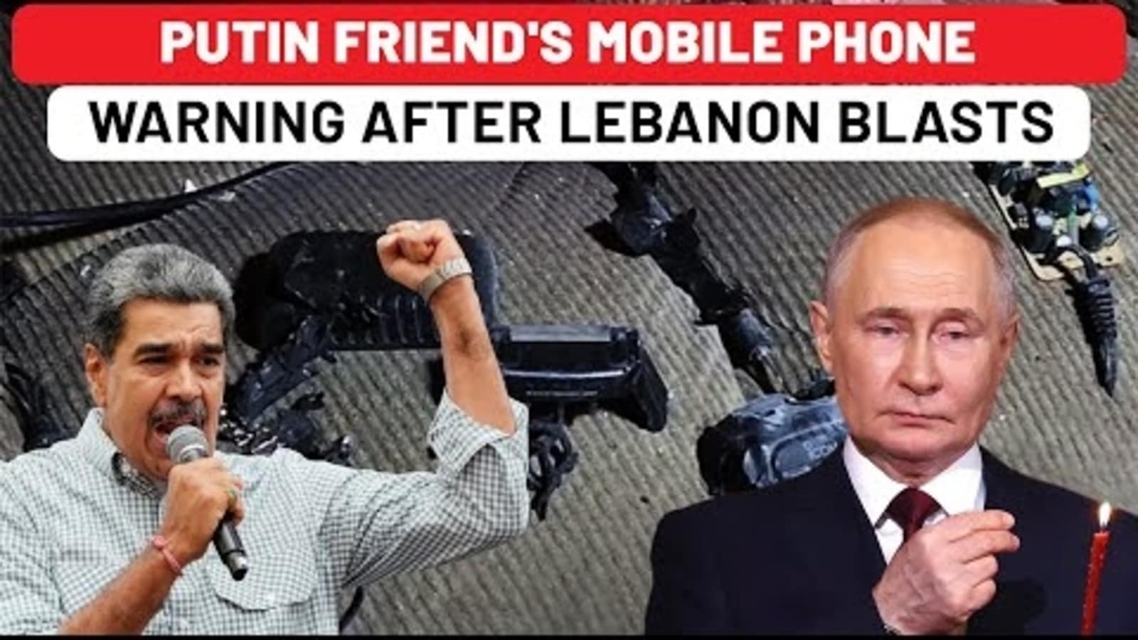 Putin Friend's Big Mobile Phone Warning Over Lebanon Pager Blasts | Russia | Maduro | Hezbollah