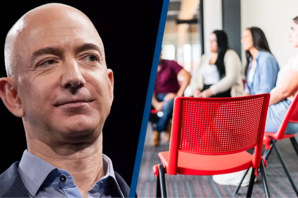 Bizarre reason why Jeff Bezos always had one empty chair at Amazon meetings