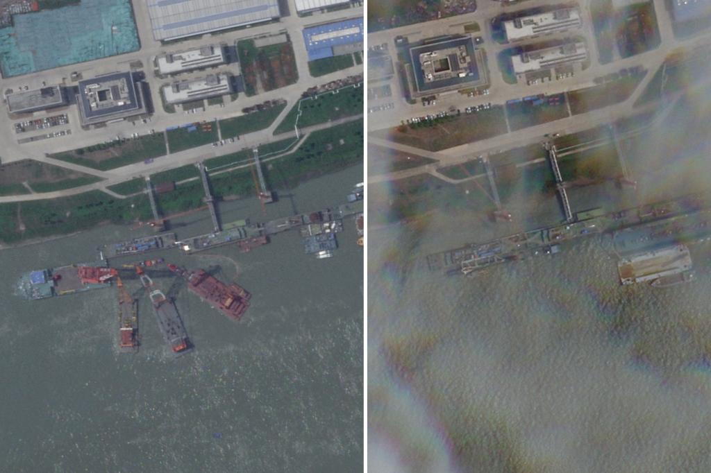 China's new nuclear sub sinks at shipyard, suggesting Beijing is in over its head