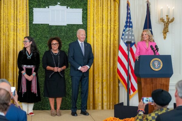 President Biden awards National Medal of Arts to artists including Mark Bradford, Carrie Mae Weems and Alex Katz