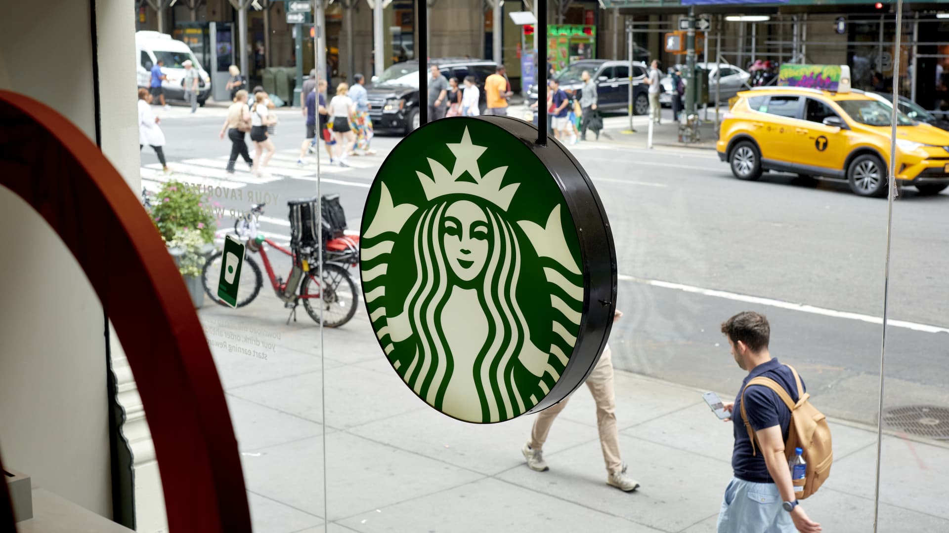 Jim Cramer says don't sell Starbucks stock on the new CEO's painful moves to right the ship