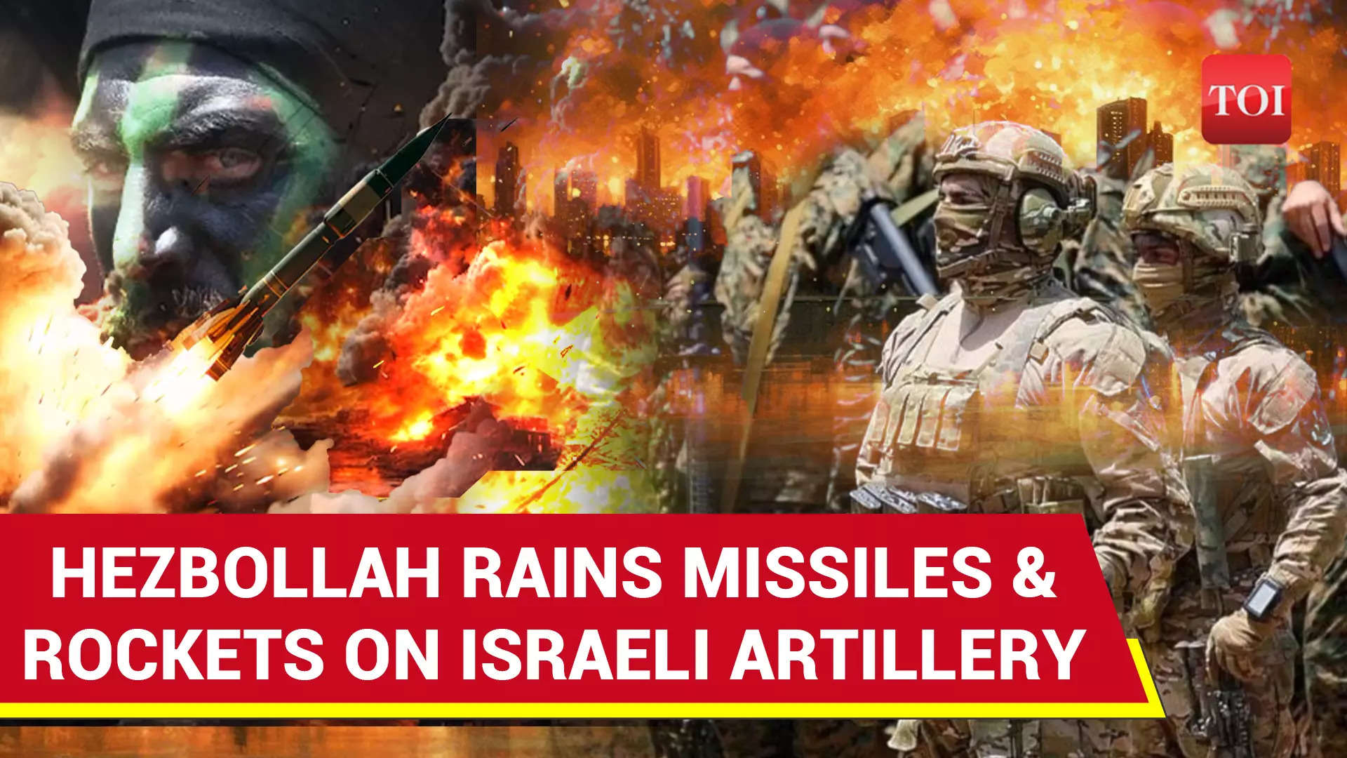 3 Attacks In 3 Minutes: Hezbollah's Missile Salvo 'Blows Up' Israel Army's Artillery