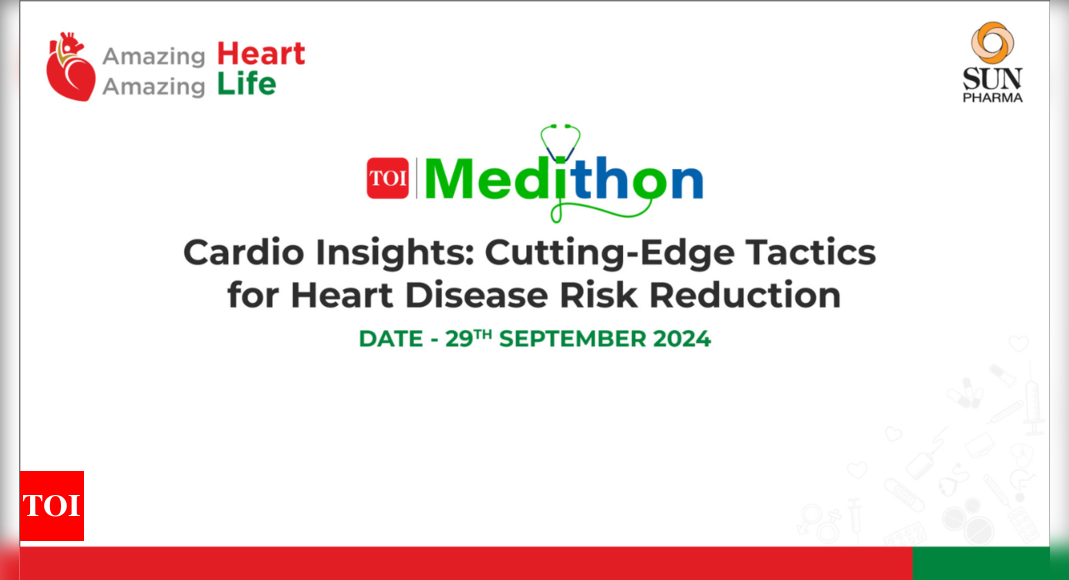 TOI Medithon: Experts shed light on how to prevent, manage heart diseases and have 'Amazing Heart, Amazing Life'