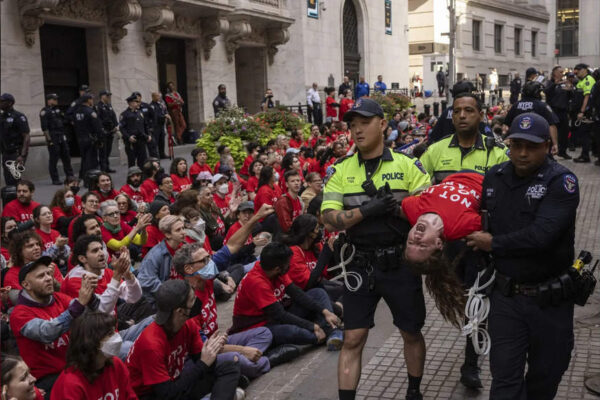 Over 200 pro-Palestinian supporters arrested outside NY Stock Exchange | World News