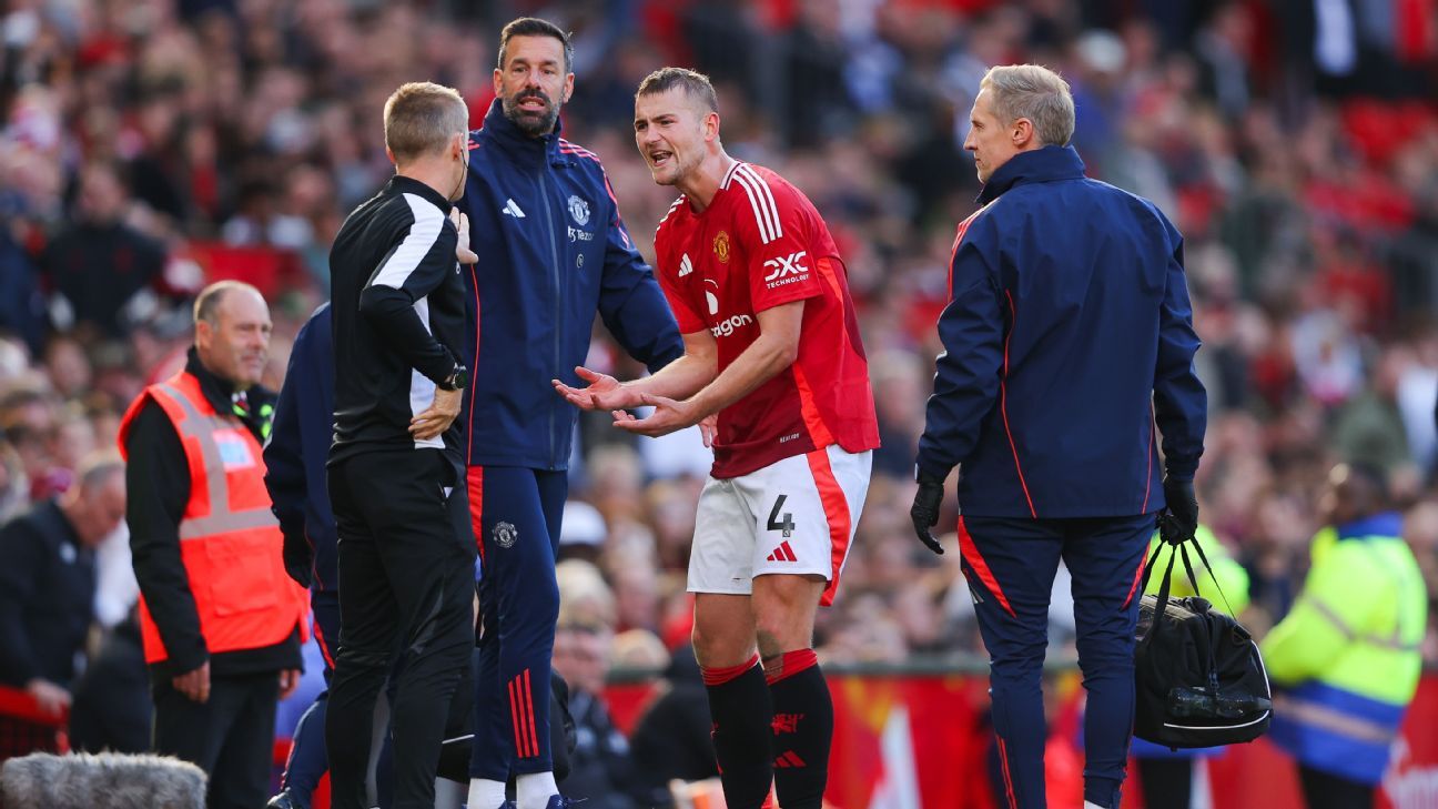 Man United win fuelled by Matthijs de Ligt handling - Erik ten Hag