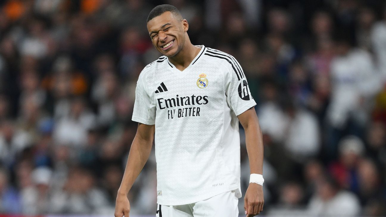 Real Madrid-Barcelona: Kylian Mbappé sets unwanted offside record