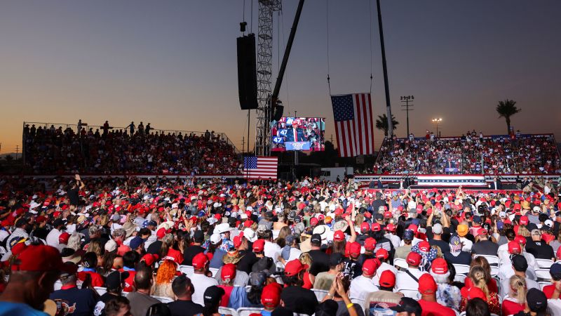 Federal officials say no evidence of assassination attempt after man arrested with weapons near Trump rally in California