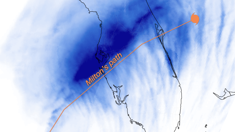 Maps and charts: Hurricane Milton’s impact across Florida