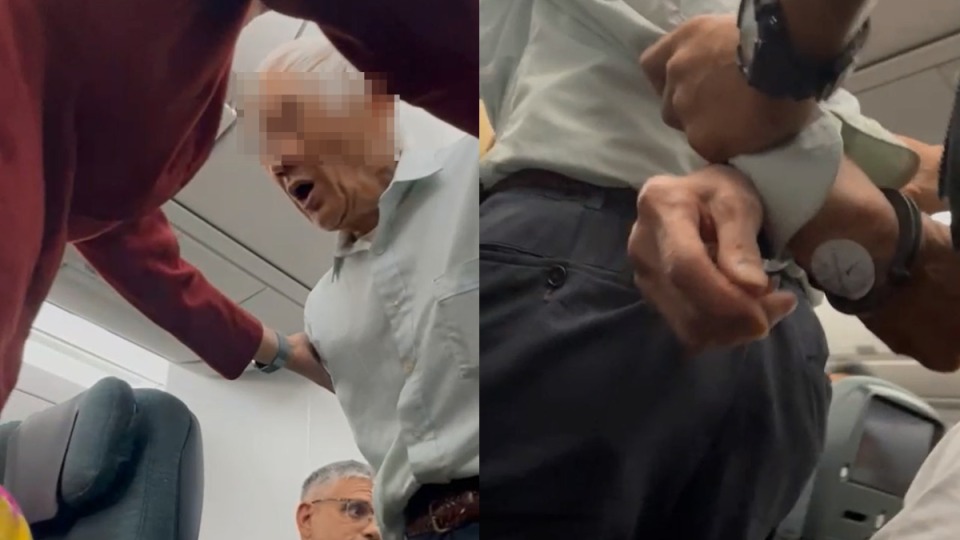 Elderly passenger handcuffed, removed from Cathay’s US-bound flight