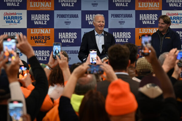 Biden swings through the ’Burgh to meet with union folks