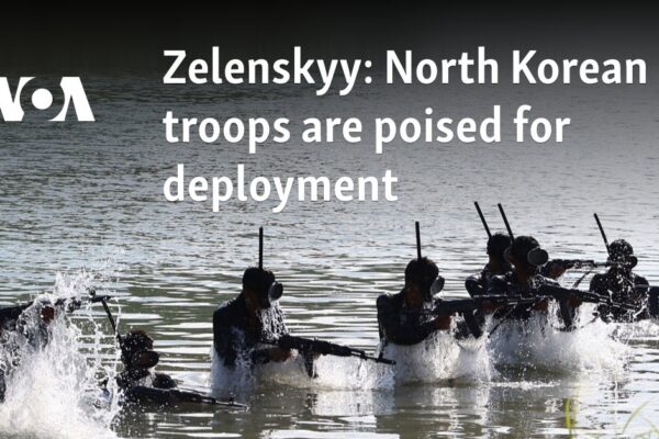 North Korean troops are poised for deployment