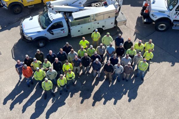 Oconto Electric Cooperative employees join effort to restore power in South Carolina after Hurricane Helene