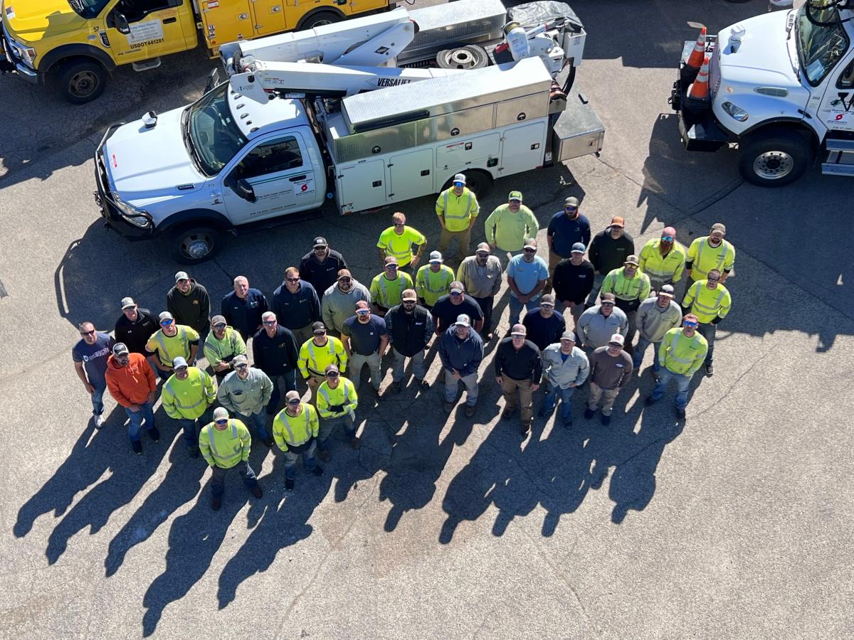 Oconto Electric Cooperative employees join effort to restore power in South Carolina after Hurricane Helene