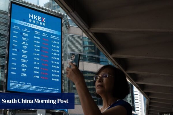 Hong Kong stocks rebound on PBOC’s US$70 billion finance facility, fiscal stimulus hopes