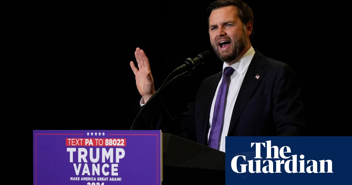 JD Vance falsely claims Donald Trump didn’t lose 2020 election | US elections 2024