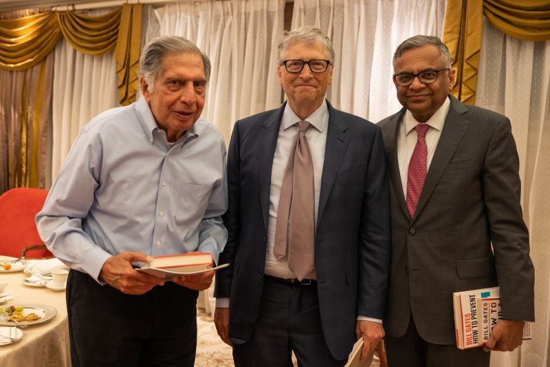 Ratan Tata’s sense of purpose always moved me: Bill Gates