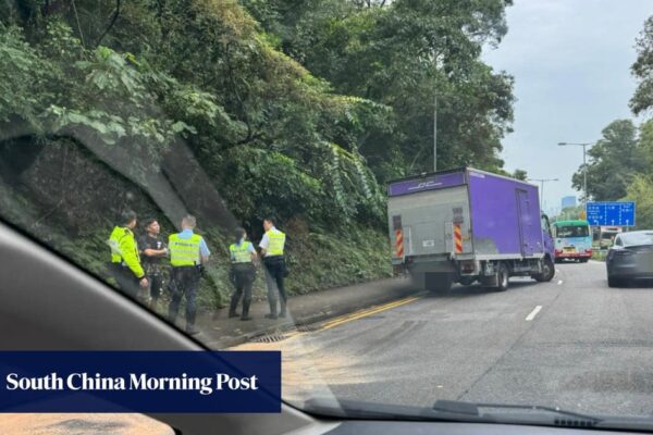 5 Hong Kong firefighters hurt after truck hits their vehicle at scene of earlier crash