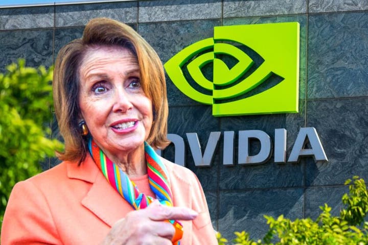 Here's How Much Nancy Pelosi's 500 Call Options Are Worth Today